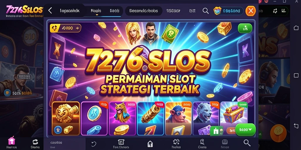 Tampilan gameplay seru dalam 7276SLOTS yang penuh strategi.