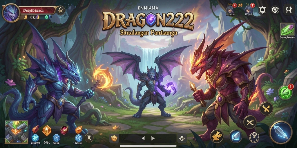Tangkapan layar gameplay DRAGON222 yang penuh aksi dan petualangan.
