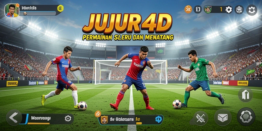 Screenshot gameplay JUJUR4D yang menampilkan keseruan bermain olahraga.