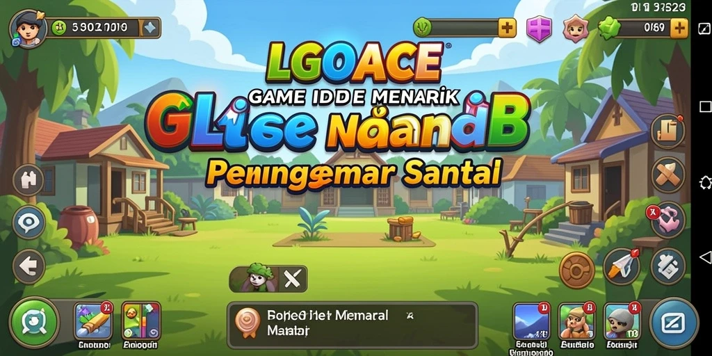 Tangkapan layar utama LGOACE menampilkan gameplay santai yang mengasyikkan.