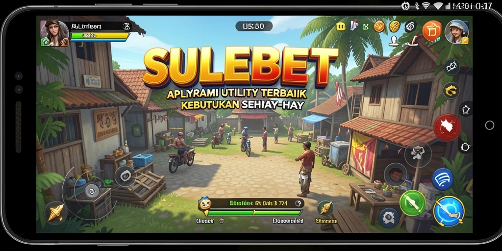 Screenshot SULEBET menunjukkan fitur aplikasi Utility yang menarik.